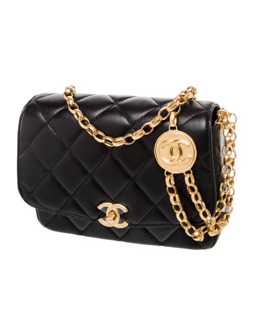 Chanel Quilted CC Coin Flap Bag