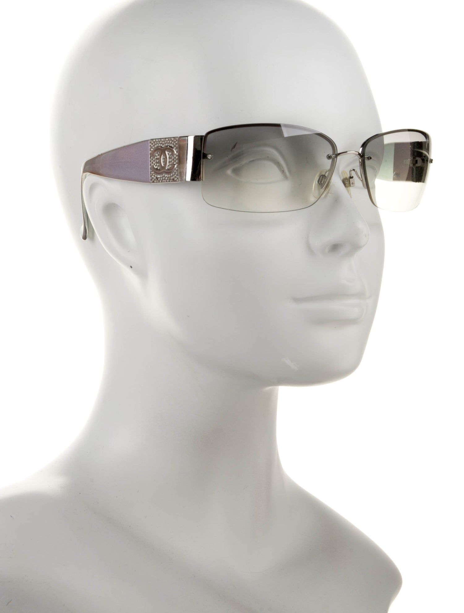 Vintage Interlocking CC Logo Sunglasses