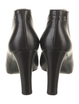 Chanel 2014 Interlocking CC Logo Boots