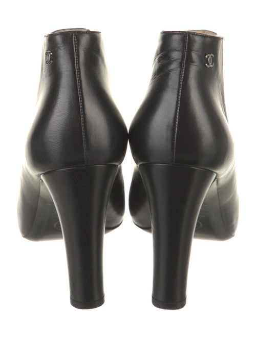 Chanel 2014 Interlocking CC Logo Boots