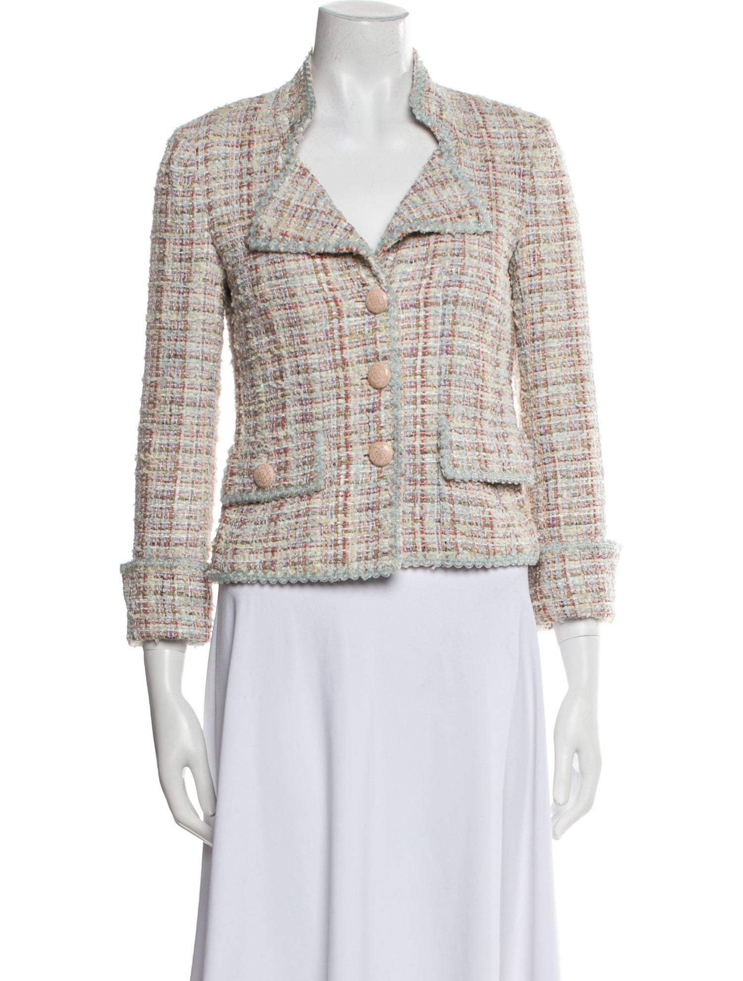 Chanel 2013 Tweed Pattern Blazer