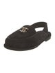 Chanel 2025 Interlocking CC Logo Slingback Flats