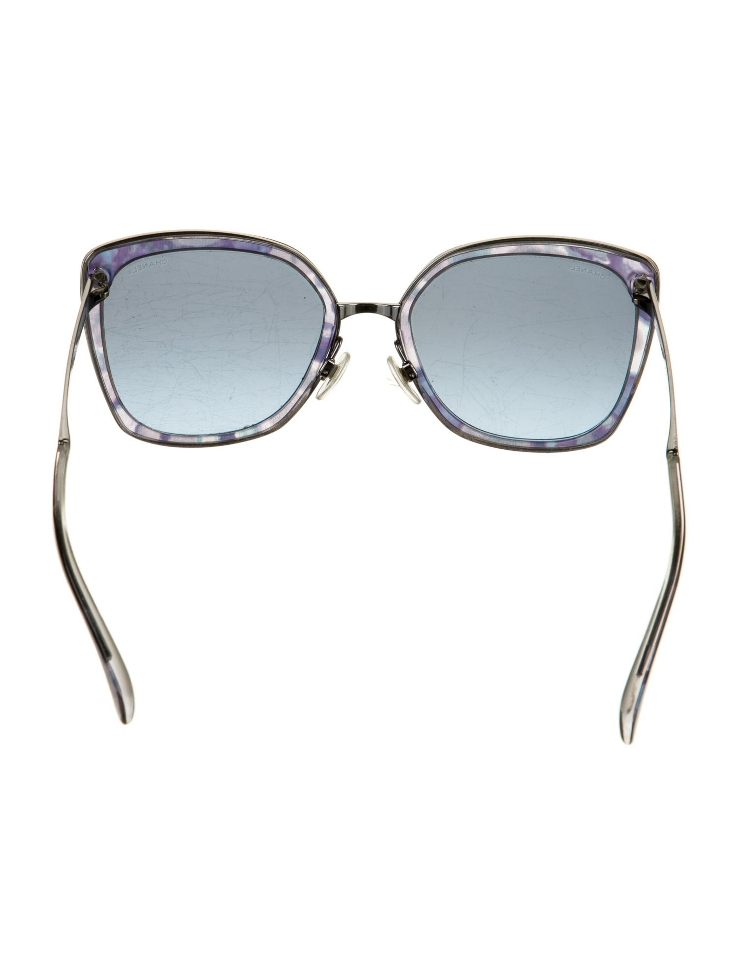 Chanel Interlocking CC Logo Oversize Sunglasses