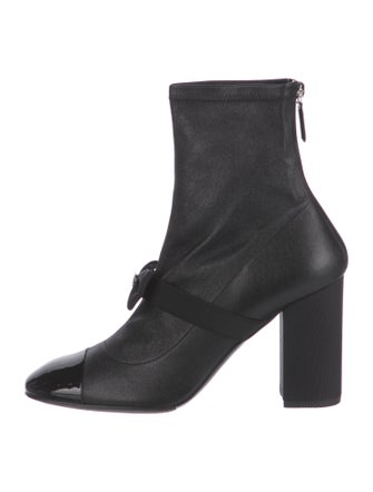 Chanel 2023 Interlocking CC Logo Sock Boots