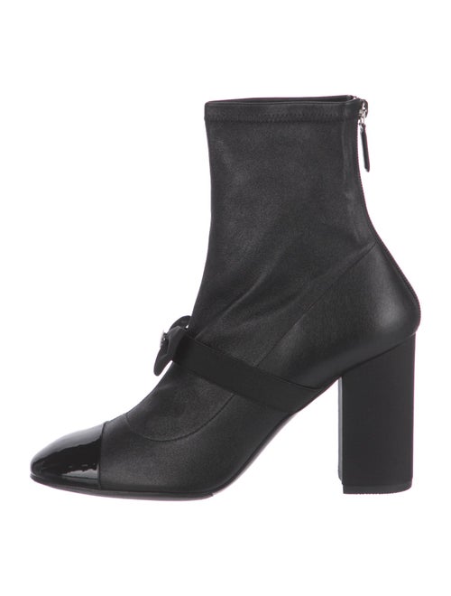 Chanel 2023 Interlocking CC Logo Sock Boots