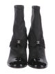 Chanel 2023 Interlocking CC Logo Sock Boots