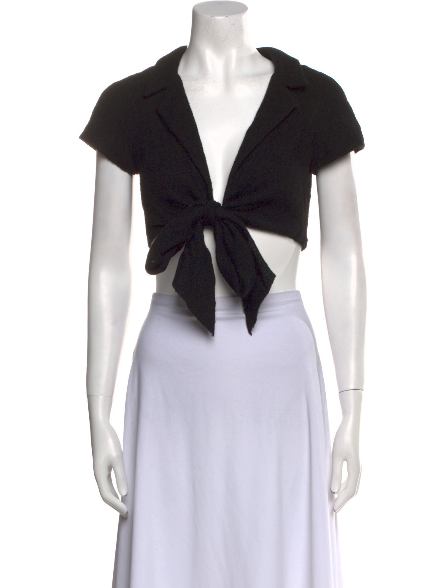 Chanel 2011 Silk Crop Top