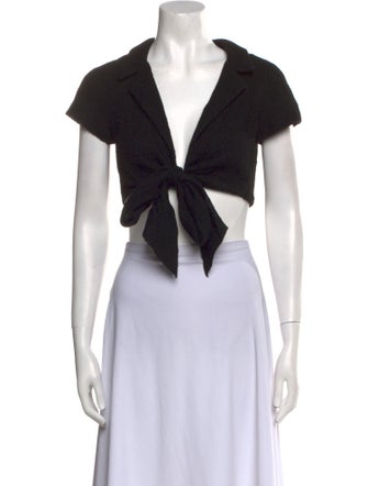 Chanel 2011 Silk Crop Top