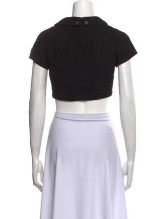 Chanel 2011 Silk Crop Top