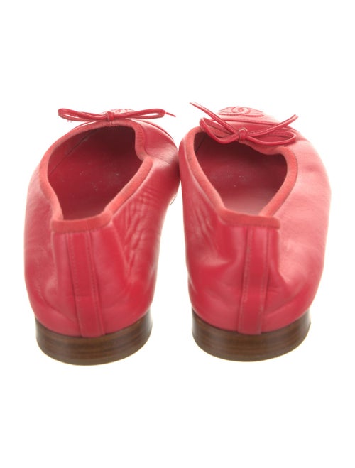 Chanel Interlocking G Logo Leather Ballet Flats