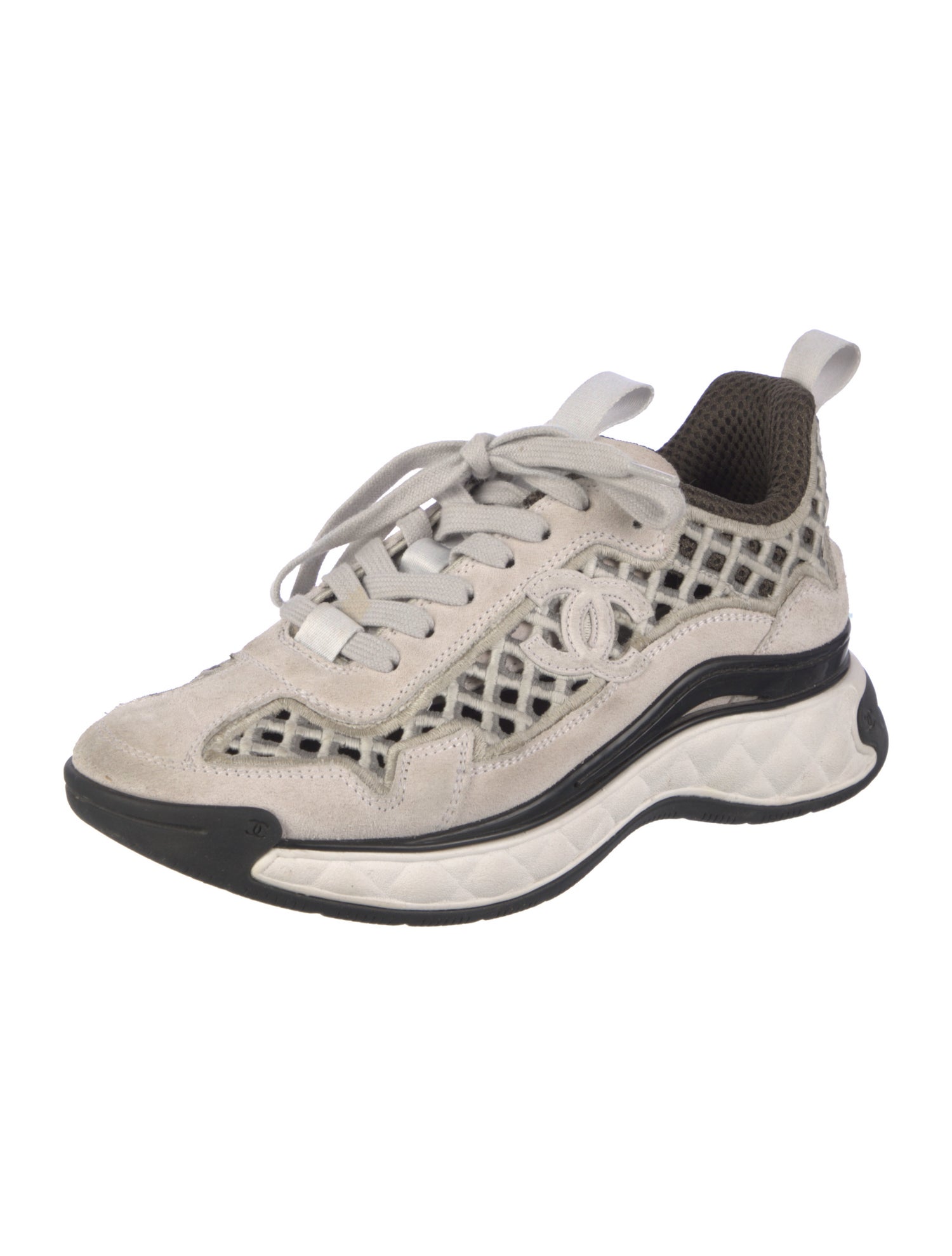 Chanel 2021 Interlocking CC Logo Sneakers