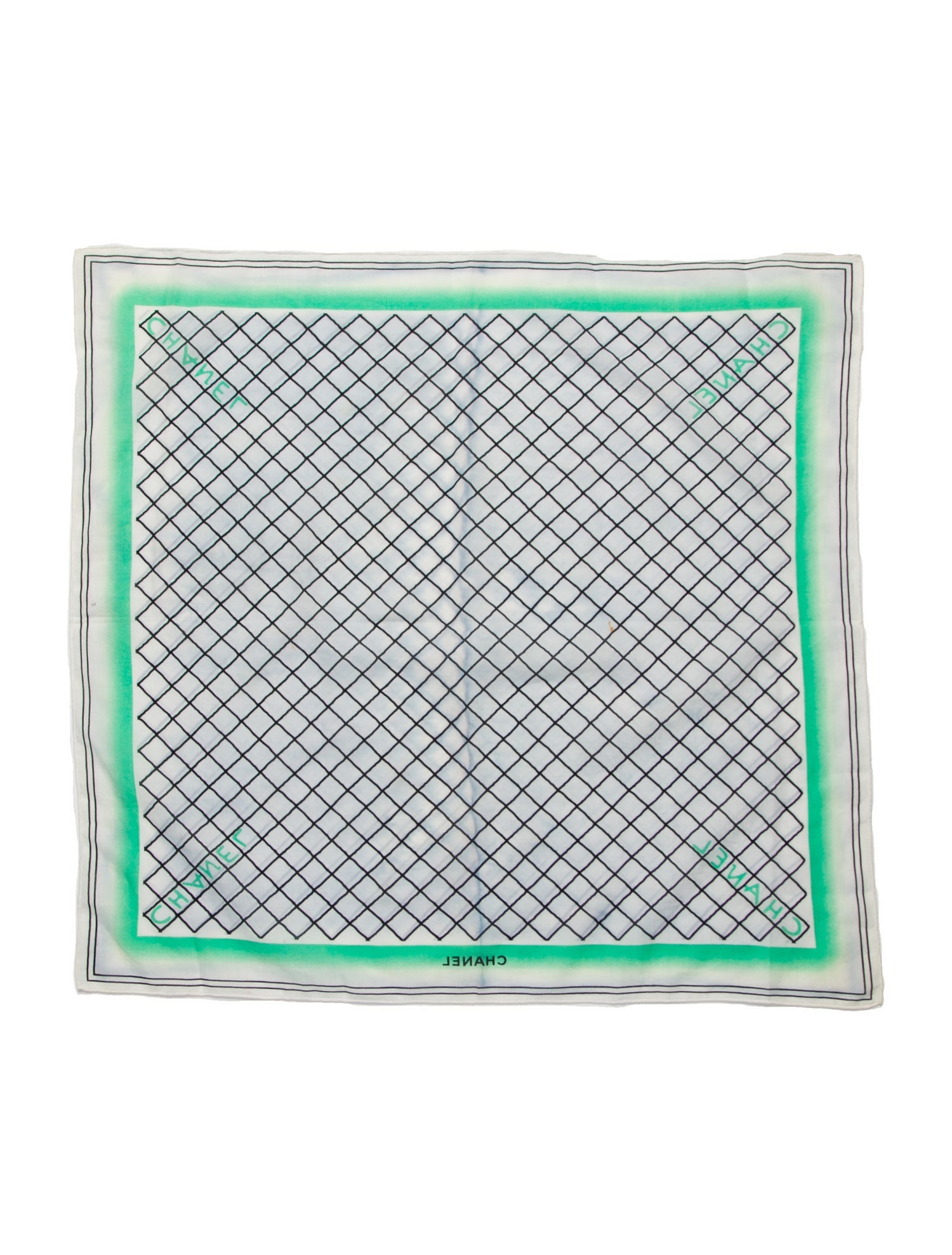 Chanel Canvas Printed Scarf