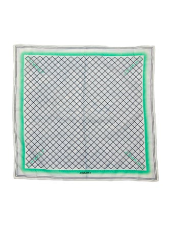 Chanel Canvas Printed Scarf