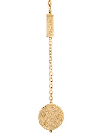 Chanel 2024 CC Medallion Station Necklace