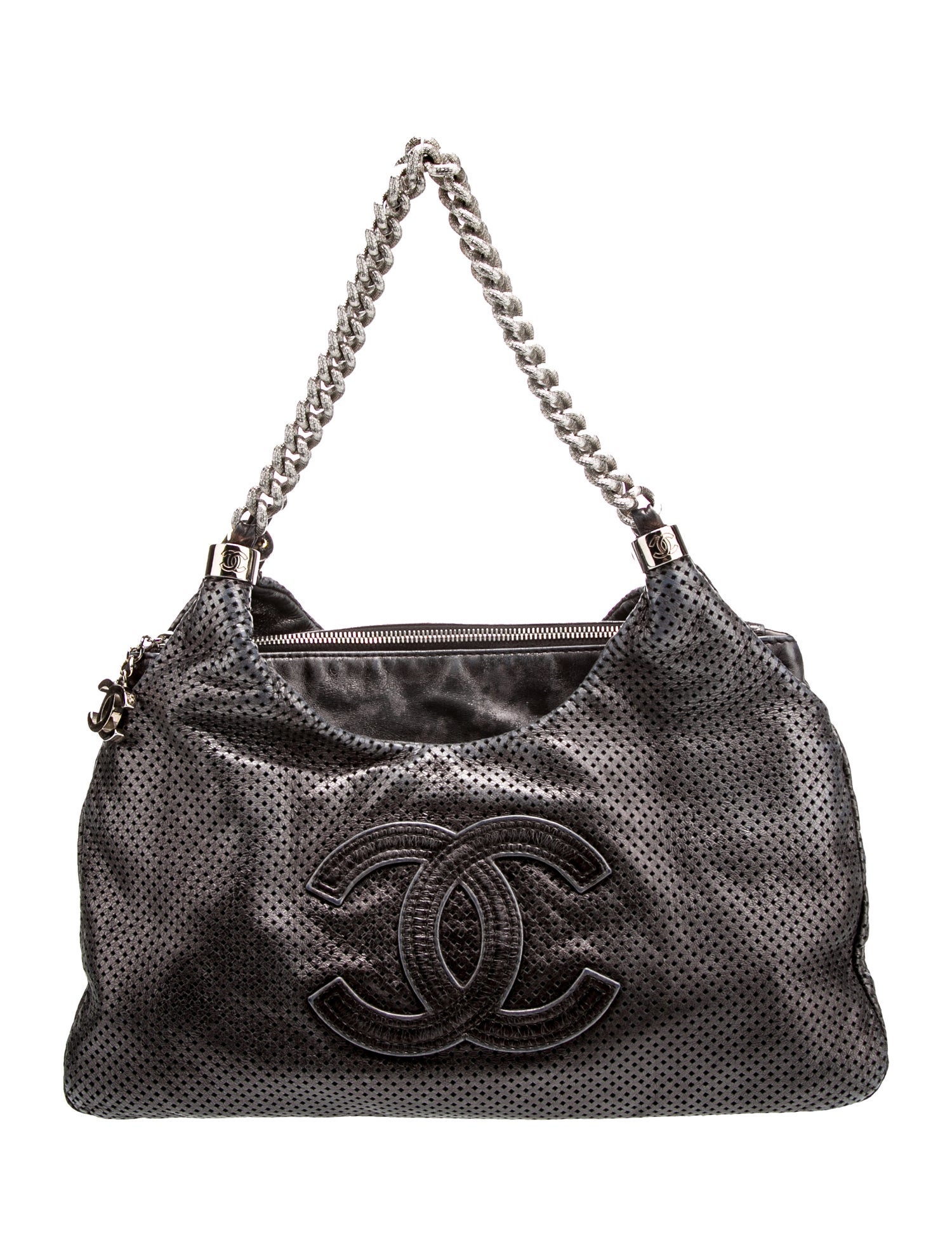Chanel Perforated Rodeo Drive Tote
