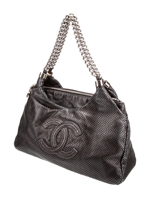 Chanel Perforated Rodeo Drive Tote