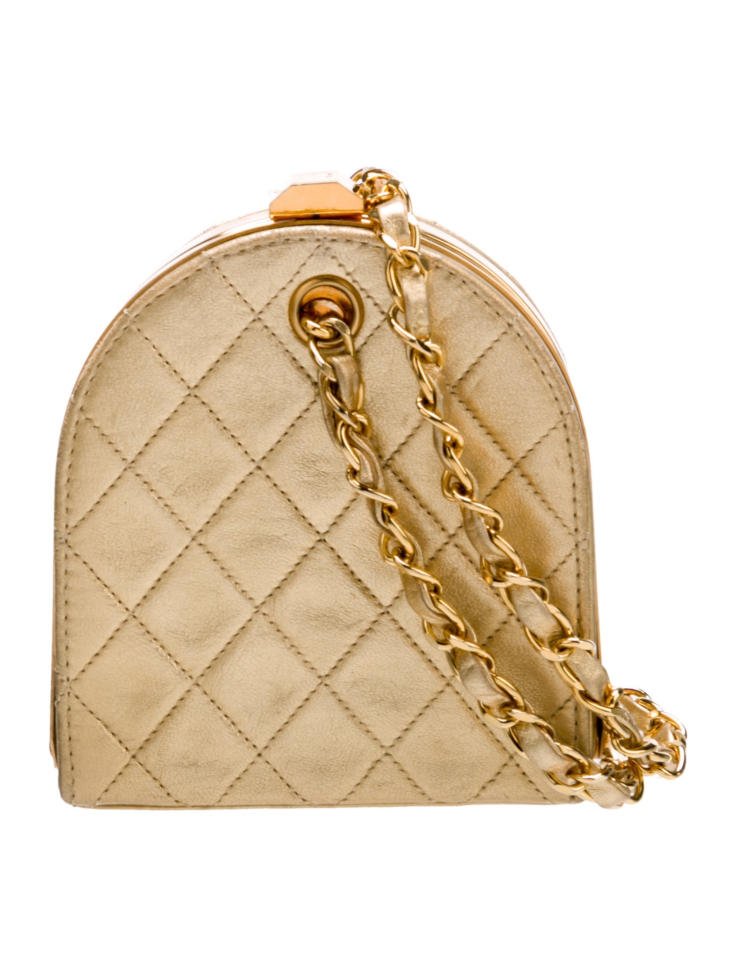 Chanel Quilted Frame Chain Bag