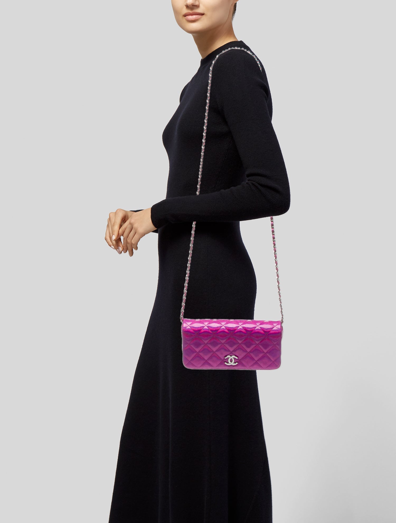 Chanel Iridescent Quilted Shoulder Bag