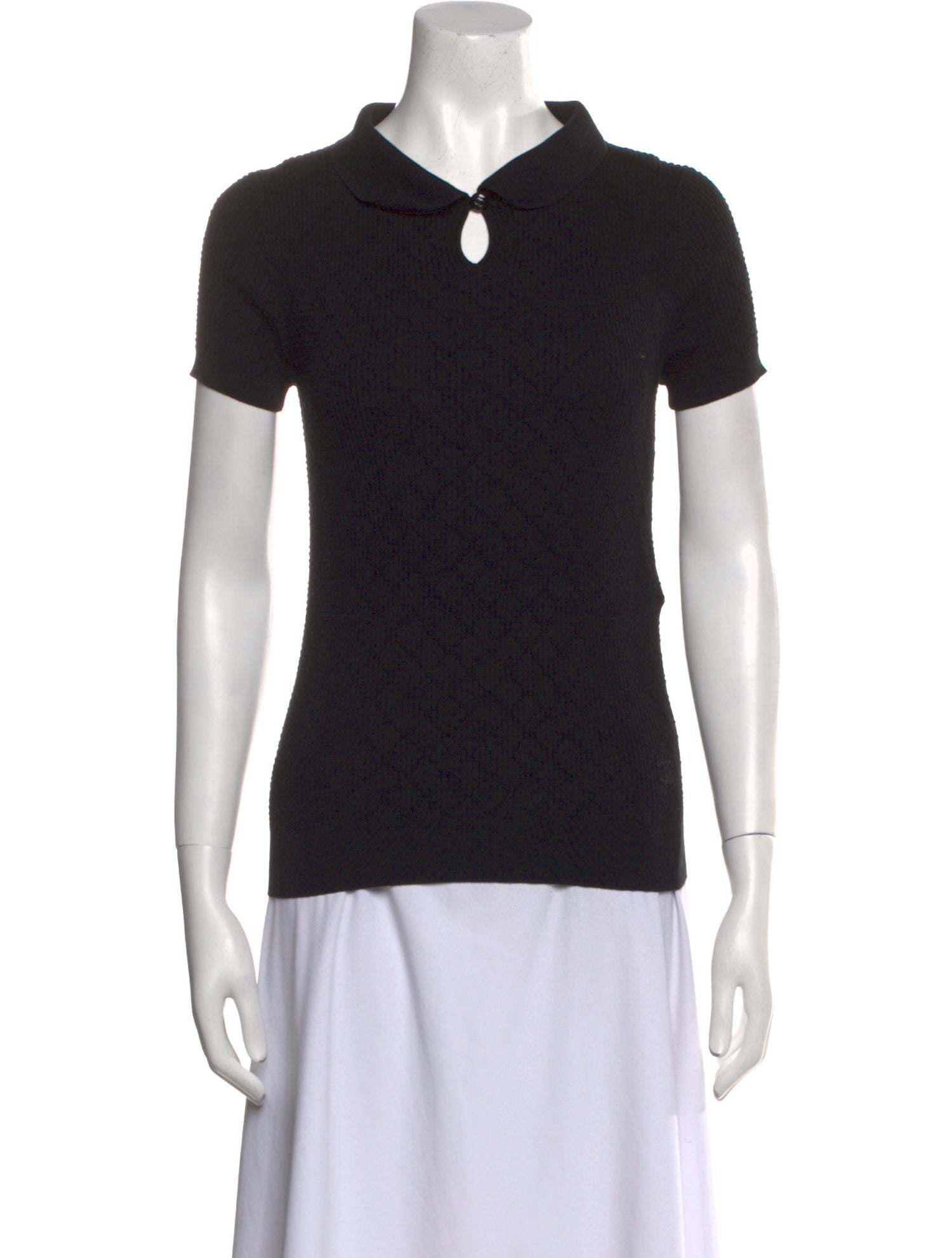 Chanel 2013 Mock Neck Polo