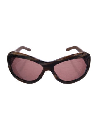 Chanel Interlocking CC Logo Shield Sunglasses