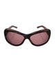 Chanel Interlocking CC Logo Shield Sunglasses