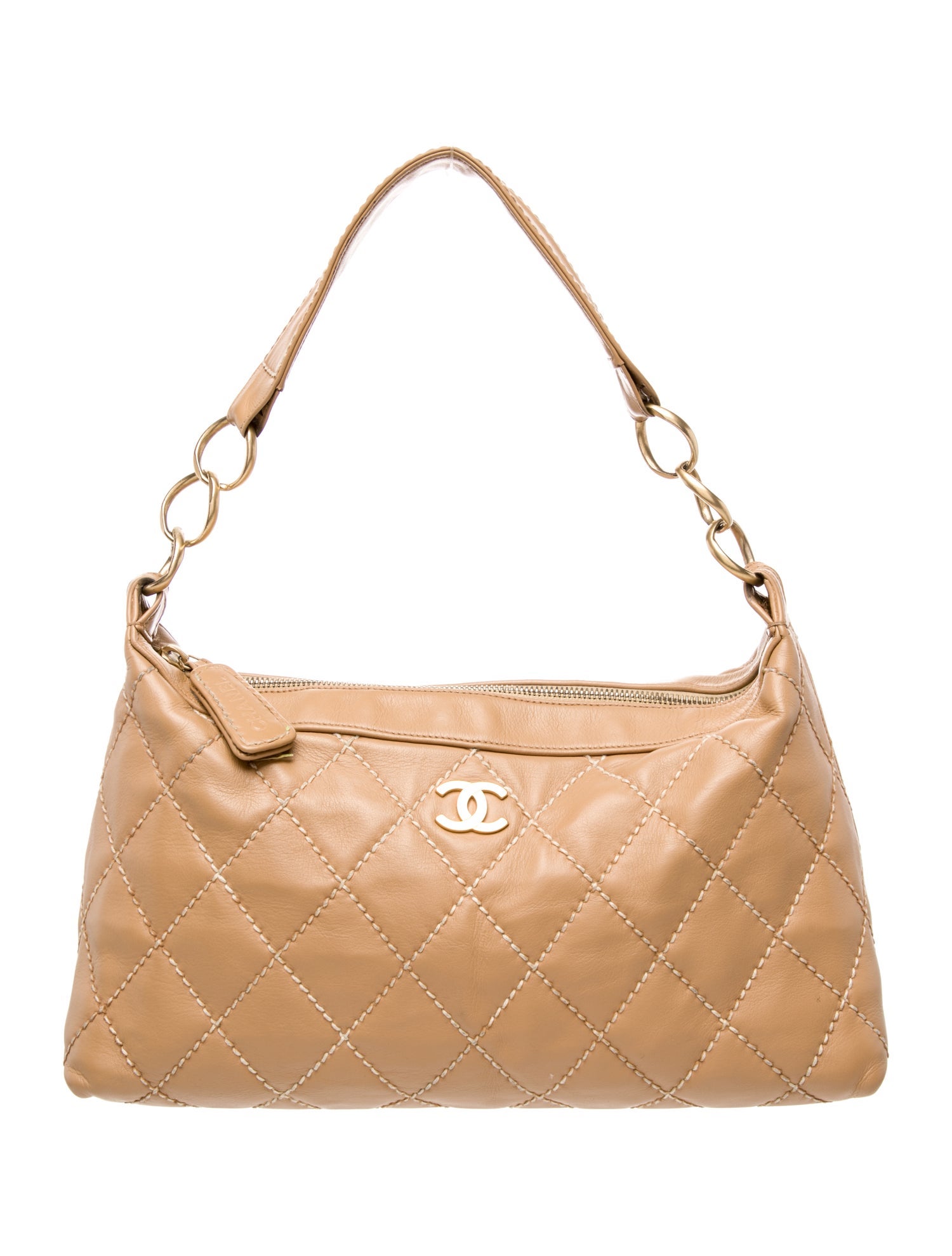 Chanel Surpique Quilt Hobo