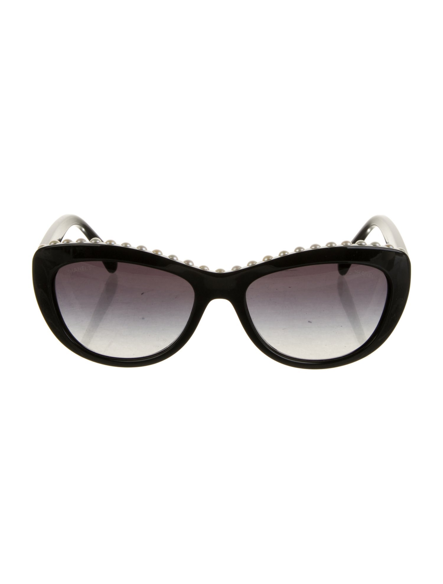 Chanel Interlocking CC Logo Cat-Eye Sunglasses