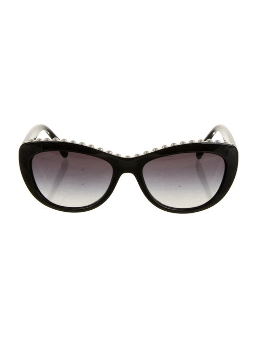 Chanel Interlocking CC Logo Cat-Eye Sunglasses