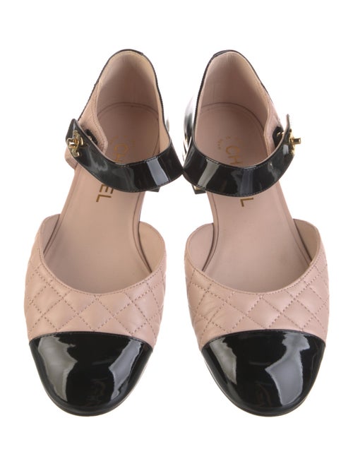 Chanel 2021 Interlocking CC Logo Flats