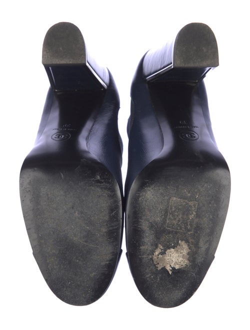 Chanel 2016 Interlocking CC Logo Chelsea Boots