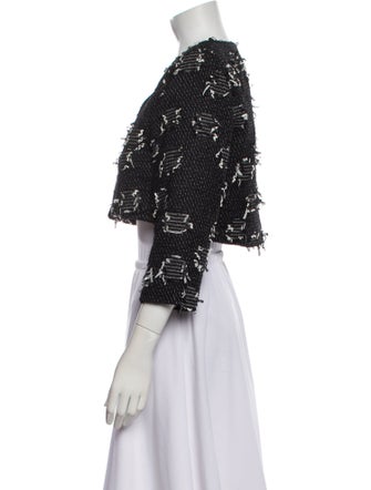 Chanel 2015 Tweed Pattern Bolero