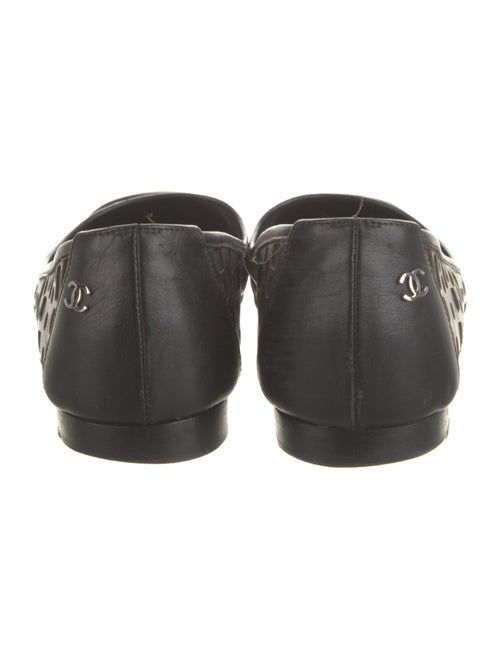 Chanel Interlocking CC Logo Calfskin Flats