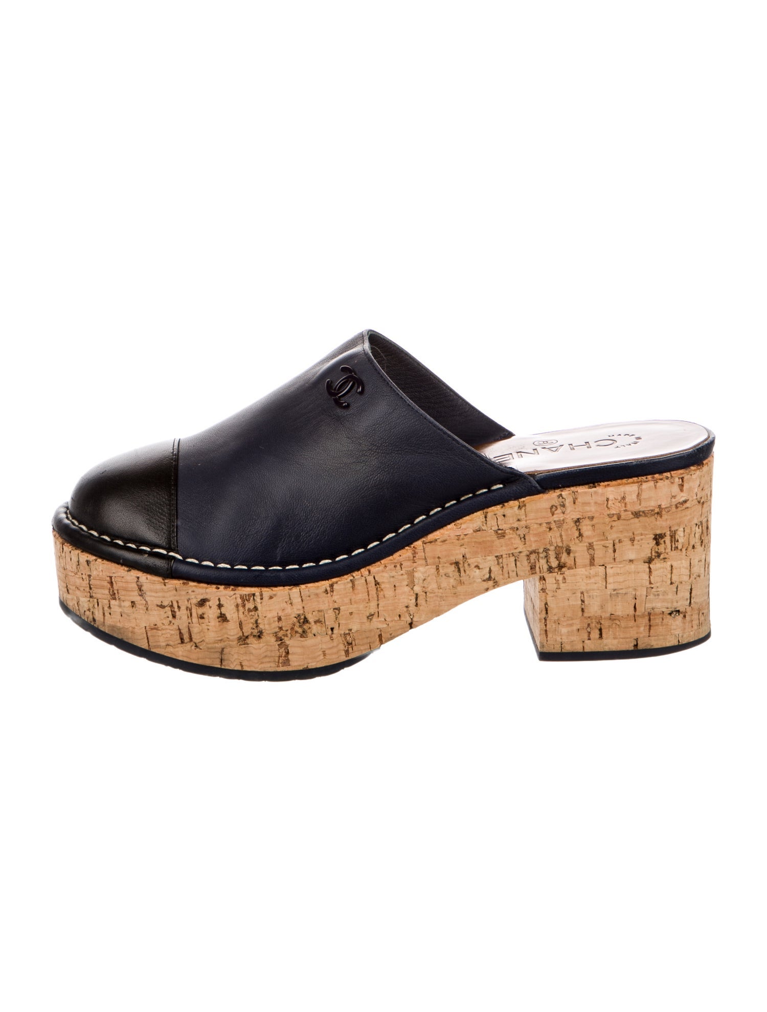 Chanel 2016 Interlocking CC Logo Mules