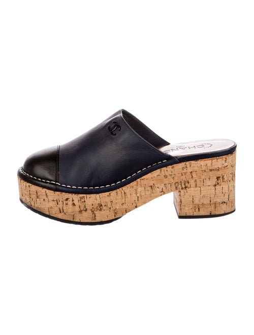 Chanel 2016 Interlocking CC Logo Mules
