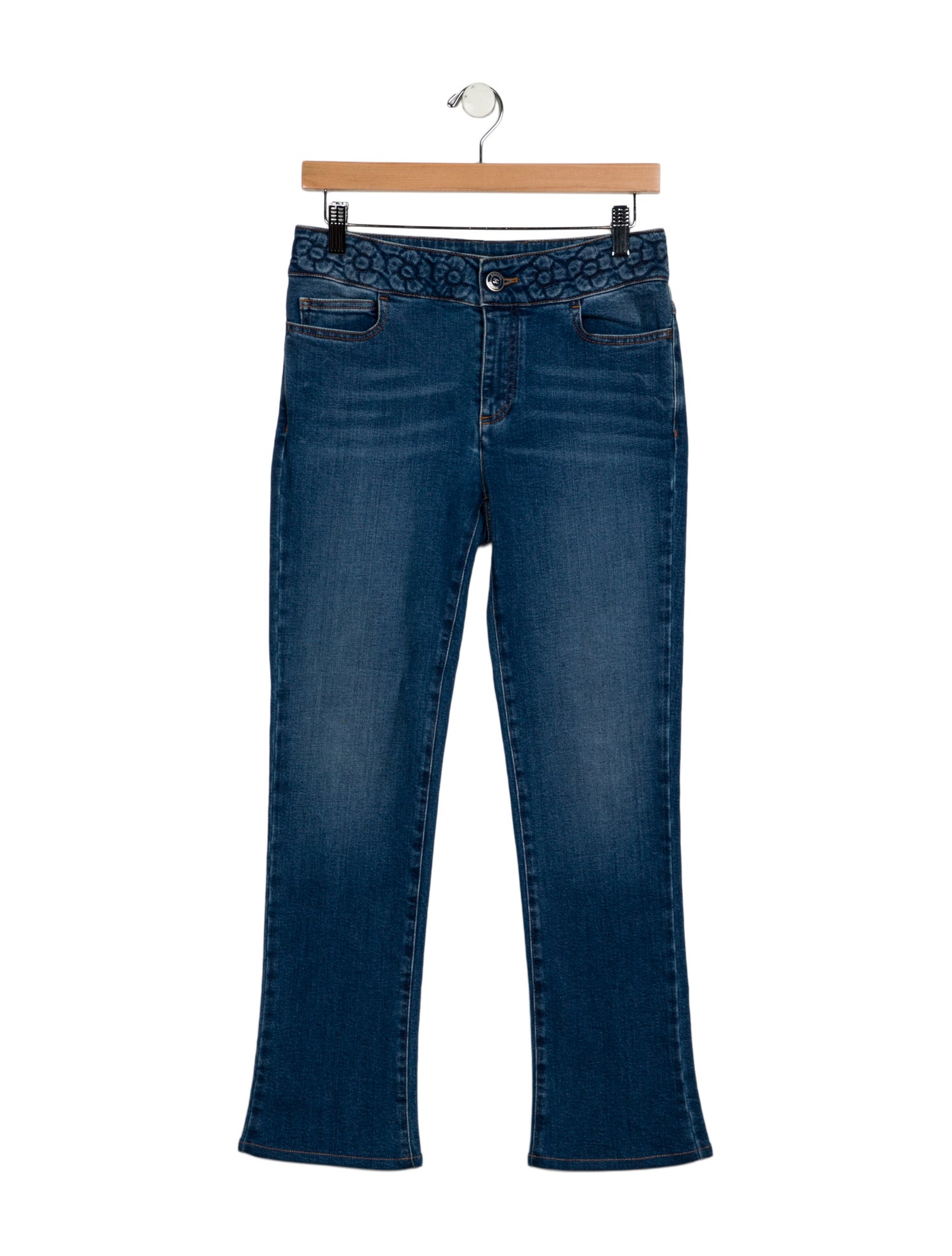 Chanel 2016 Straight Leg Jeans