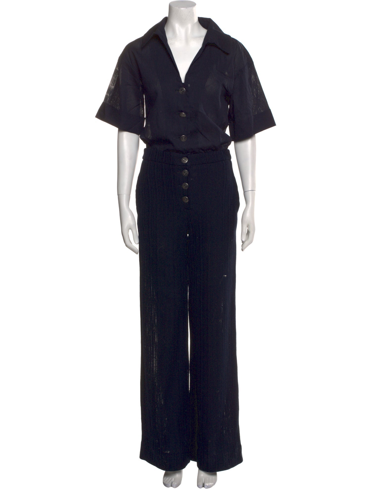 Chanel 2013 V-Neck Jumpsuit