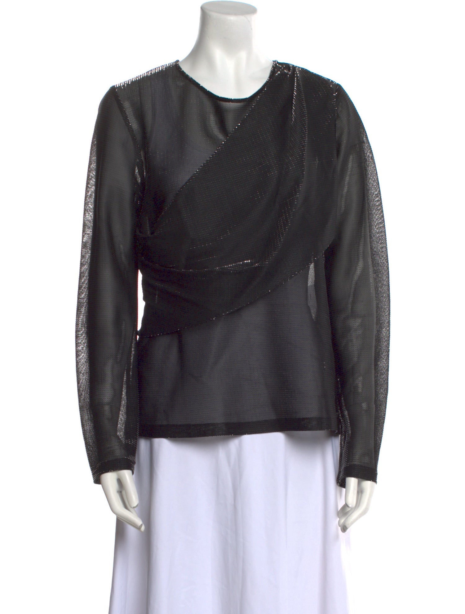 Chanel 2016 Scoop Neck Blouse