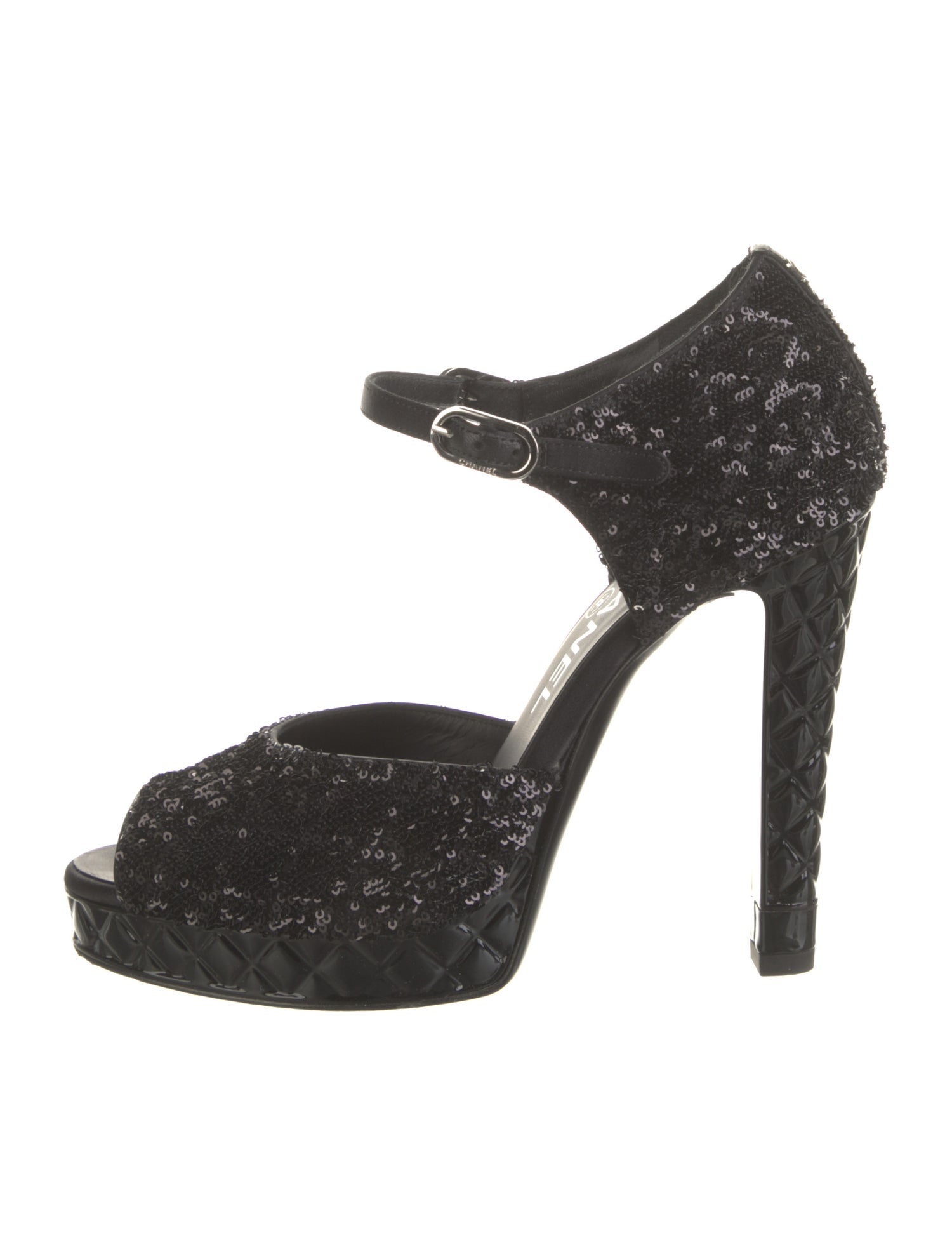 Chanel 2021 Interlocking CC Logo Sandals