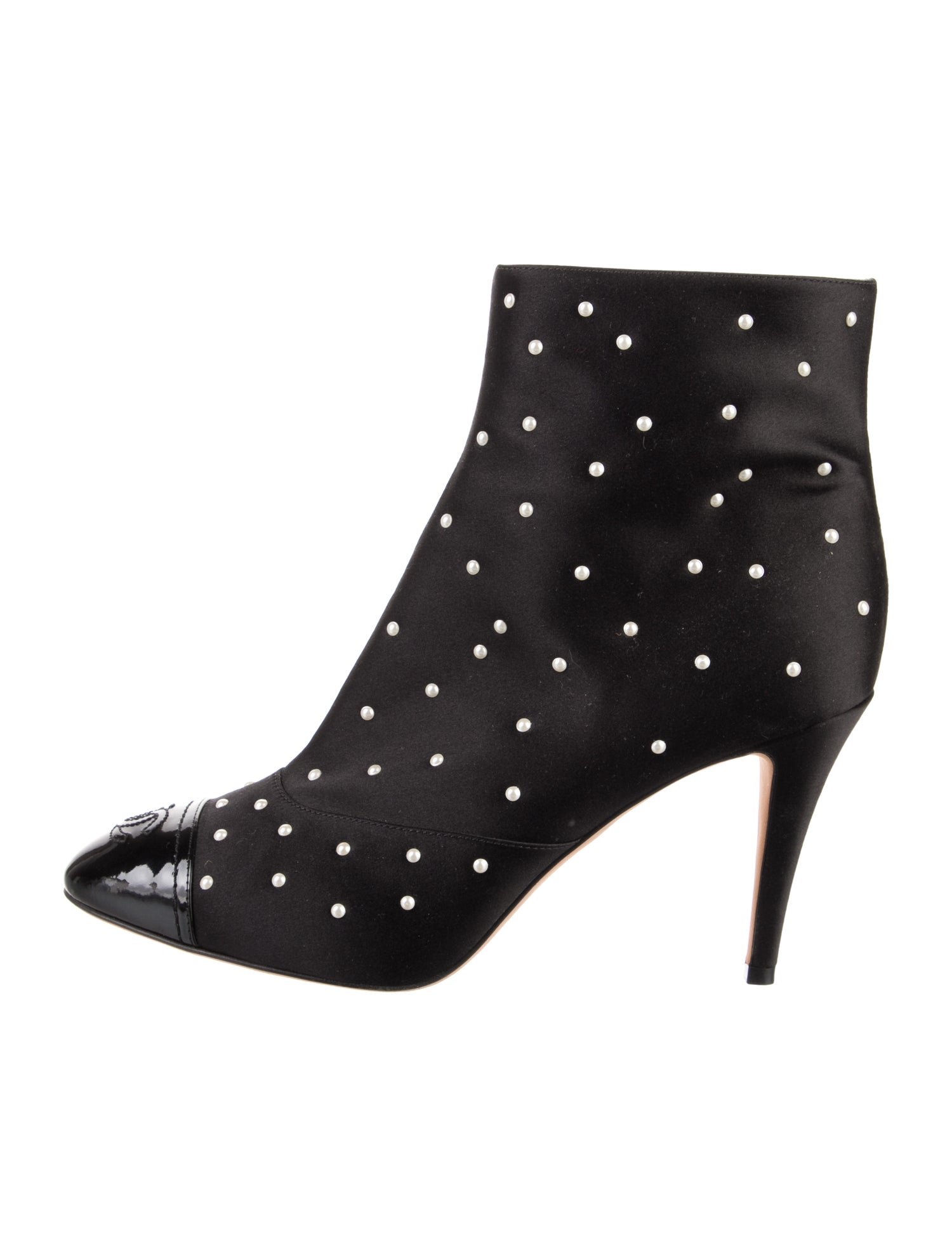 Chanel 2018 Interlocking CC Logo Boots