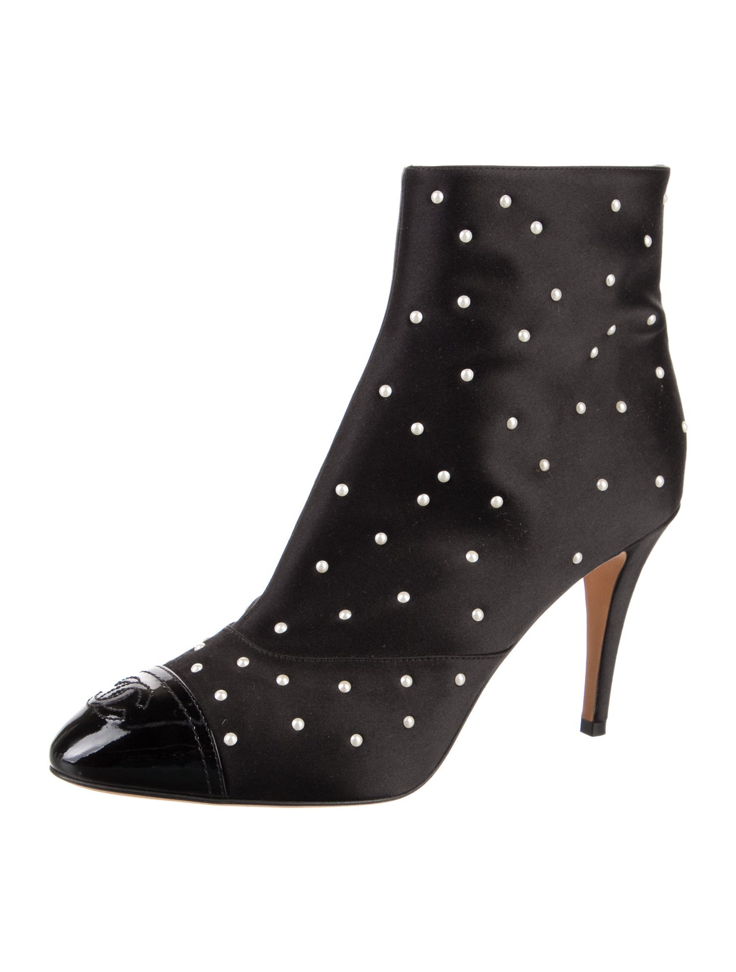 Chanel 2018 Interlocking CC Logo Boots