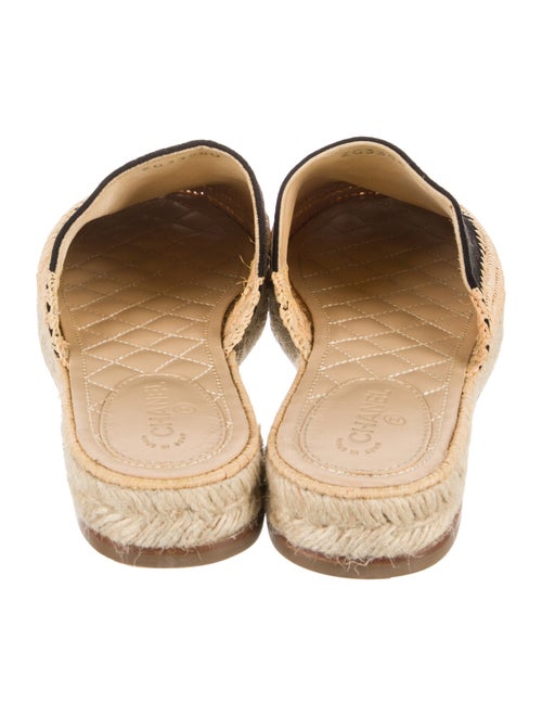 Chanel 2018 Interlocking CC Logo Espadrilles