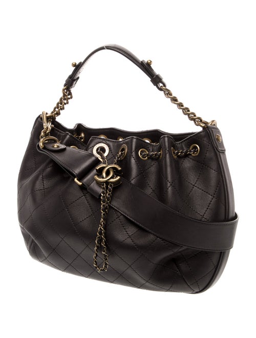 Chanel Paris-Rome Small Drawstring CC Bag