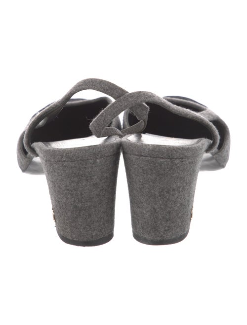 Chanel 2016 Interlocking CC Logo Slingback Pumps