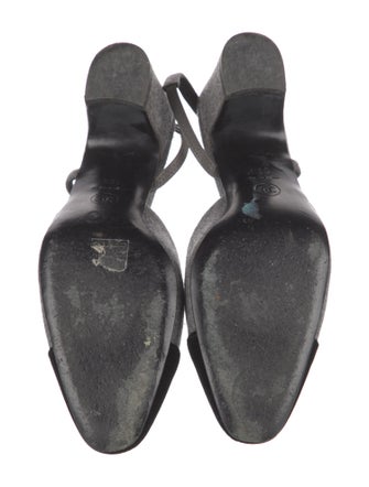 Chanel 2016 Interlocking CC Logo Slingback Pumps