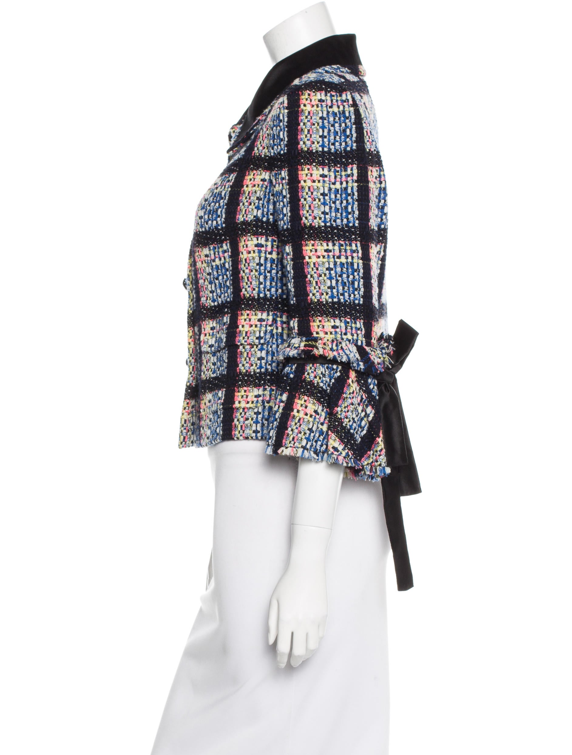 Chanel Tweed Double-Breasted Jacket