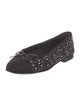 Chanel 2023 Interlocking CC Logo Ballet Flats