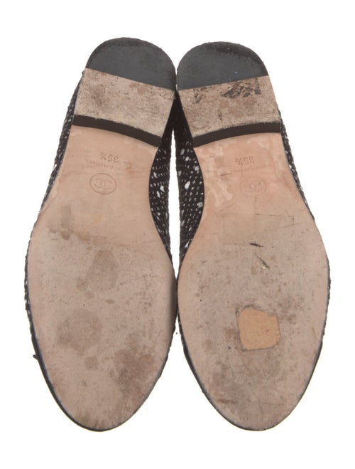 Chanel 2023 Interlocking CC Logo Ballet Flats