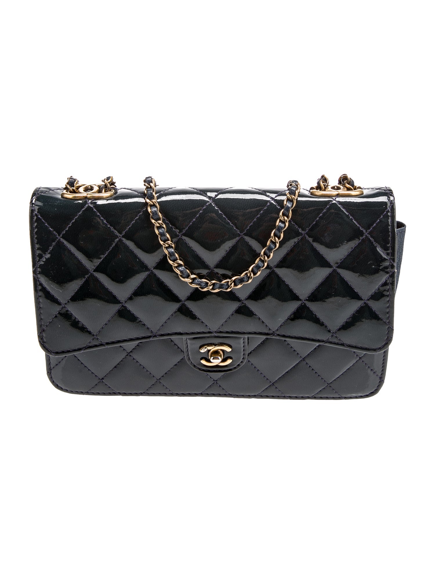 Chanel Eyelet Wallet on Chain