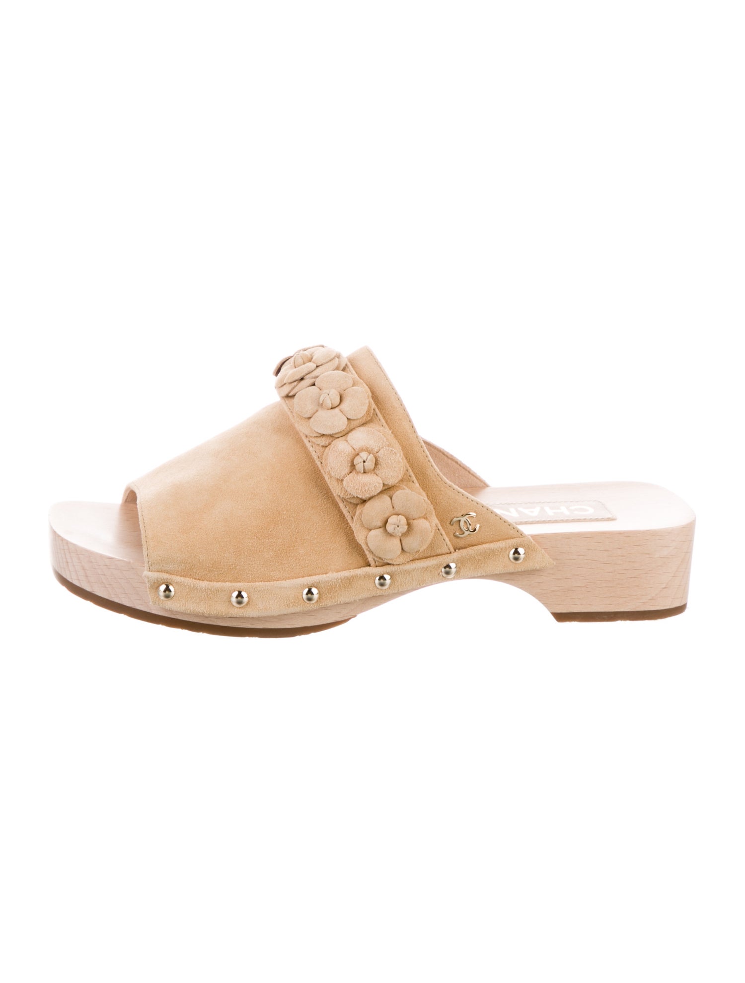 Chanel 2022 Interlocking CC Logo Slides