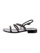 Chanel 2025 Interlocking CC Logo Slingback Sandals
